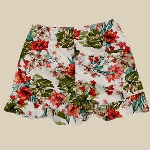 ZARA tropical shorts